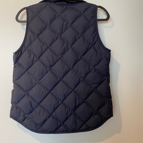 J. Crew quilted puffer vest in Navy size XS - Picture 5 of 5
